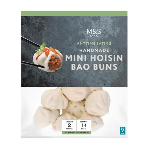 M&S 14 Mini Hoisin Bao Buns Frozen