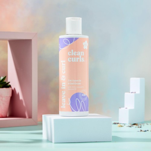 Clean Curls  2 In 1 Leave In & Curl