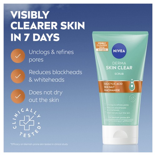 NIVEA Derma Skin Clear Scrub