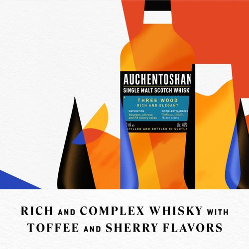 Auchentoshan Three Wood Single Malt Scotch Whisky