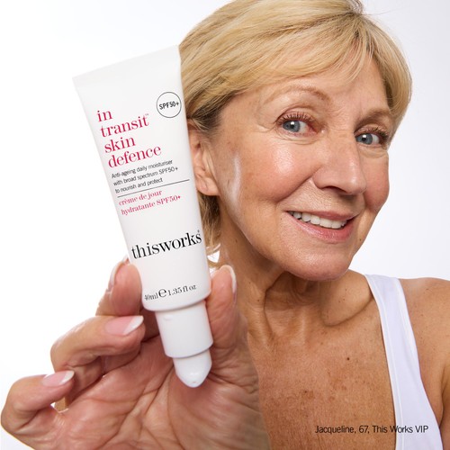 This Works In Transit Skin Defence SPF50+