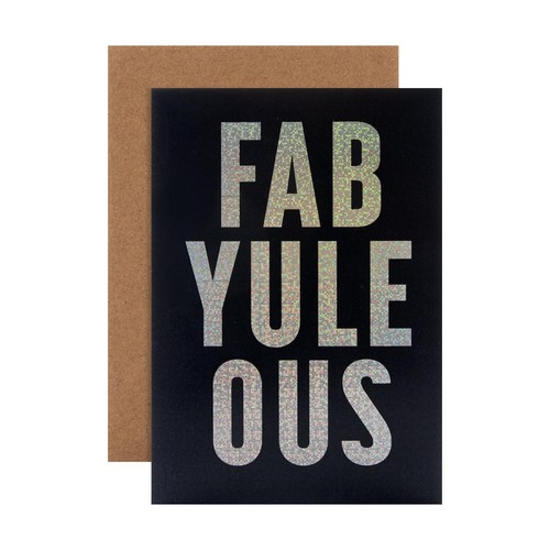 M&S Glam Text Holographic Duo Cards Multipack