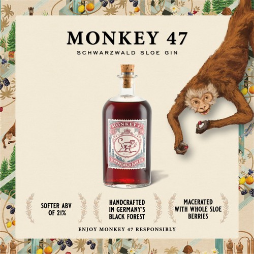 Monkey 47 Schwarzwald Sloe Gin