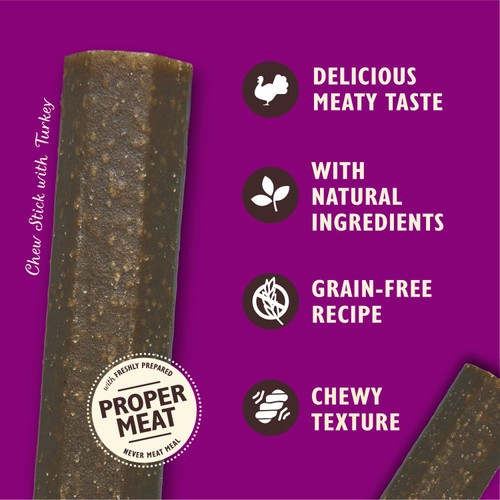 Lily's Kitchen Chew Sticks with Turkey for Dogs