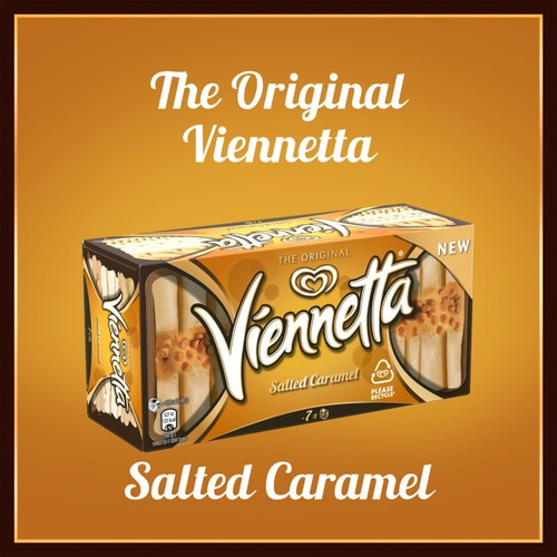 Viennetta Salted Caramel Ice Cream Dessert
