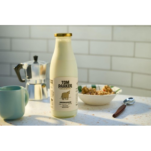 Tom Parker West Country Free Range Unhomogenised Whole Milk