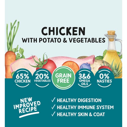Naturo Grain Free Chicken with Potato & Vegetables