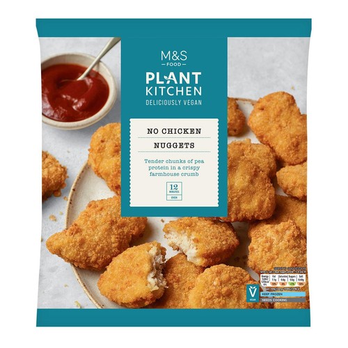 M&S Plant Kitchen Vegan No Chicken Nuggets Frozen