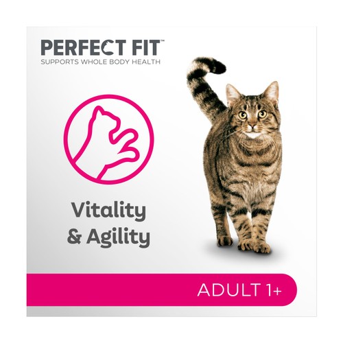 Perfect Fit Advanced Nutrition Adult Cat Food Pouches Mixed in Gravy