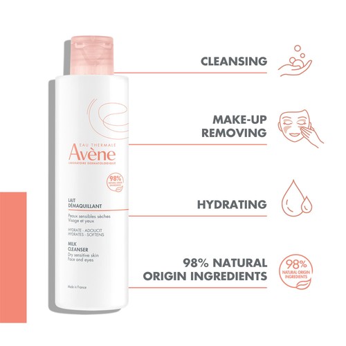 Avene Gentle Milk Cleanser for dry skin