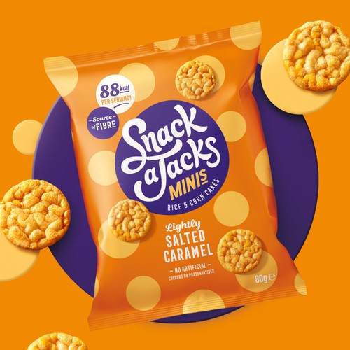 Snack a Jacks Lightly Salted Caramel Rice Cakes