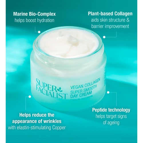 Super Facialist Vegan Collagen Super Smooth Day Cream