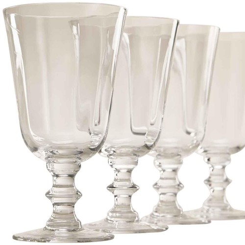 M&S Soda Optic Wine Glass Set