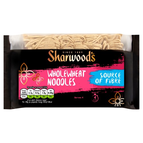 Sharwoods Wholewheat Noodles 