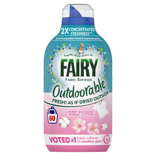 Fairy Outdoorable Fabric Conditioner Cherry Blossom & Nordic Cotton