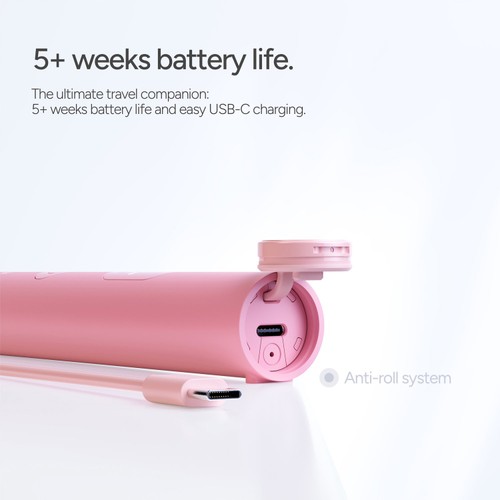 Ordo Sonic Lite Electric Toothbrush - Petal
