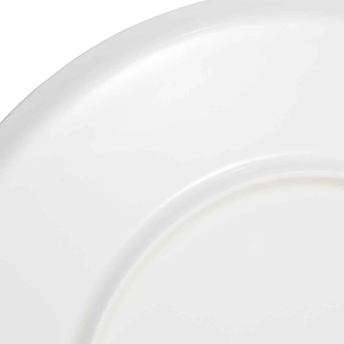 M&S Straight Sided China Side Plate, White