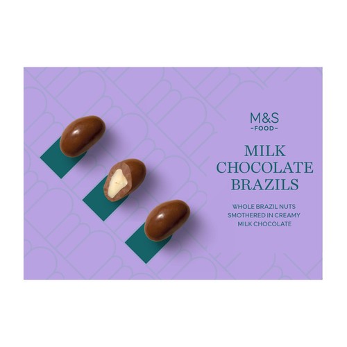 M&S Milk Chocolate Brazil Nuts