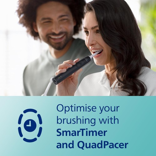 Philips Sonicare Series 3100 Rose & Black Electric Toothbrush Duo Pack