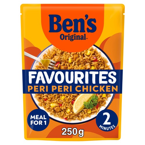 Ben's Original Favourites Peri Peri Chicken Microwave Rice Meal