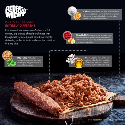 Redefine Meat Plant Based Kofta Mix