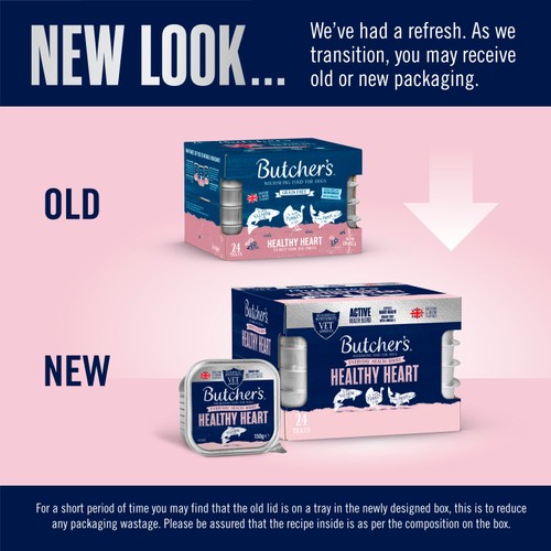 Butcher's Healthy Heart Dog Food Trays 