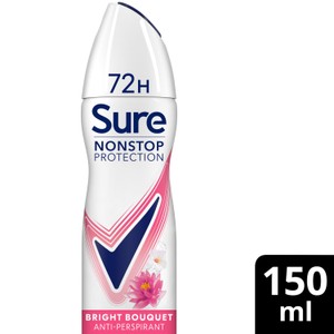 Sure Women Invisible Aqua 72h Nonstop Protection Antiperspirant Deodorant 150ml