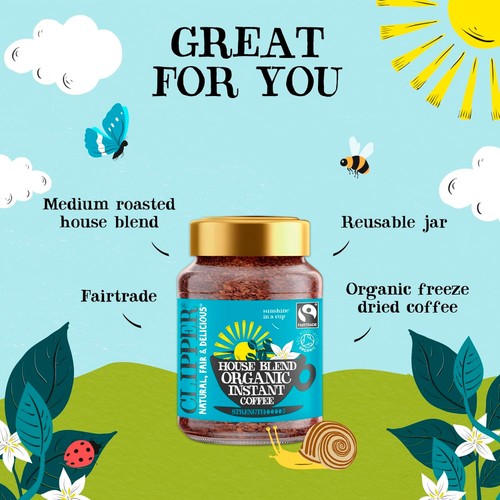 Clipper Fairtrade House Blend Organic Coffee