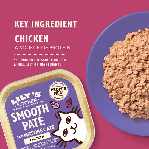 Lily's Kitchen Cat Mature Smooth Chicken Pate