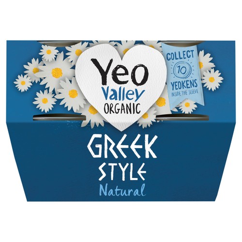 Yeo Valley Organic Greek Style Natural Yoghurt