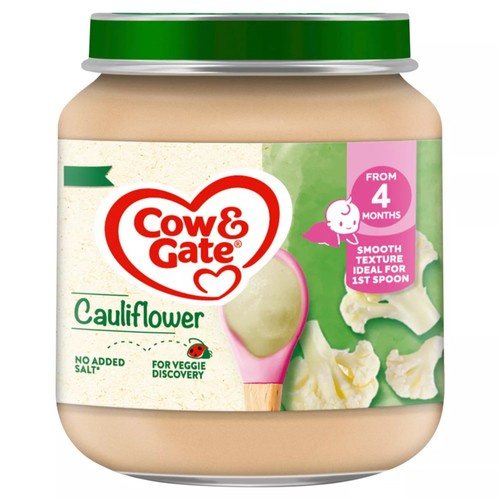 Cow & Gate Cauliflower Baby Food Snack Jar 6+ Months