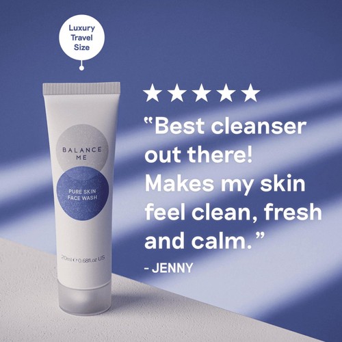 Balance Me Pure Skin Travel Face Wash 