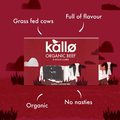Kallo Organic Beef Stock Cubes