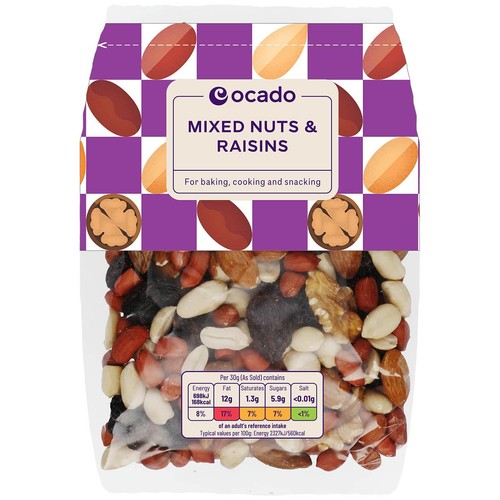Ocado Mixed Nuts & Raisins