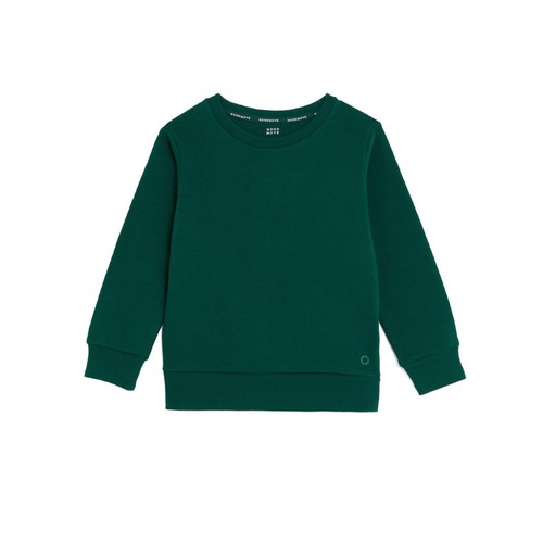 M&S Unisex Regular Fit School Sweatshirt, 13-14 Years, Bottle Green