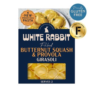 White Rabbit Gluten Free Butternut Squash & Sage Fresh Girasoli Pasta