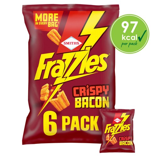 Smiths Frazzles Crispy Bacon Multipack Snacks