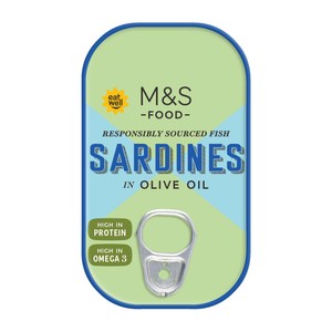 M&S Sardines in Olive Oil