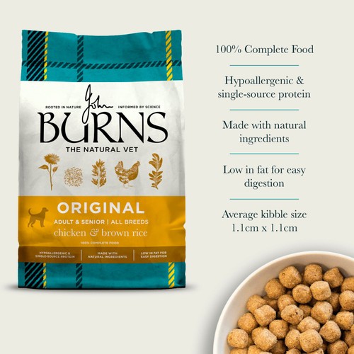 Burns Original Adult/Senior Chicken & Brown Rice Dry Dog Food