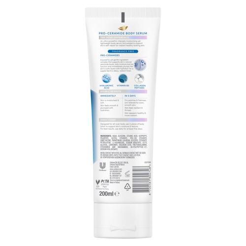 Dove Pro Ceramide Body Serum