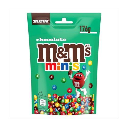 M&M's Minis Milk Chocolate More to Share Pouch Bag