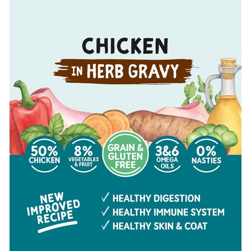 Naturo Grain & Gluten Free Chicken in Herb Gravy