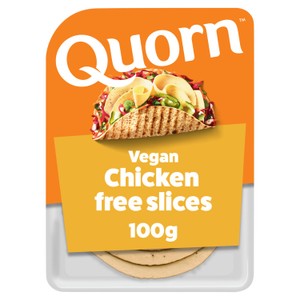 Quorn Spinach And Red Pepper Slices 100G
