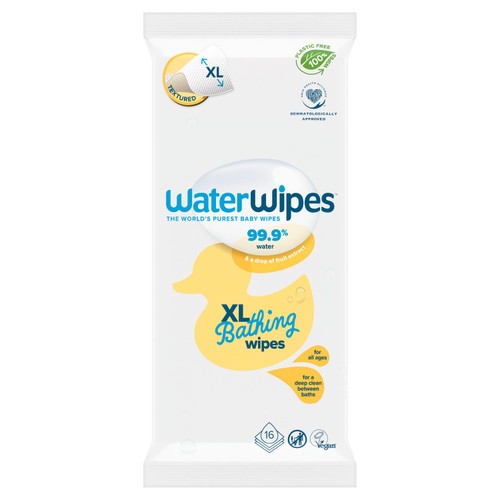 WaterWipes Extra Large Bathing Baby Wipes