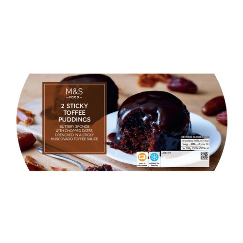 M&S Sticky Toffee Puddings