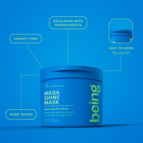 Being MEGA SHINE Hydrating Hair Mask