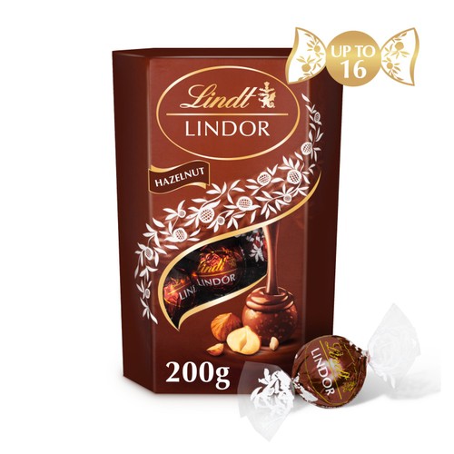 Lindt Lindor Hazelnut Chocolate Truffles