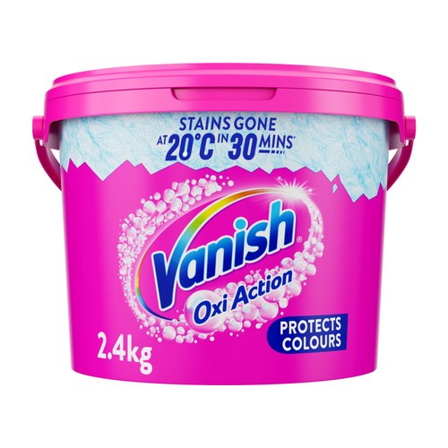 Vanish Oxi Action Powder Fabric Stain Remover Powder Colours 