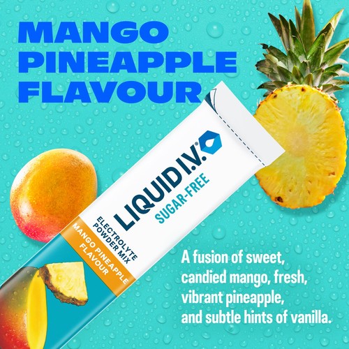 LIQUID IV Sugar Free Mango Pineapple
