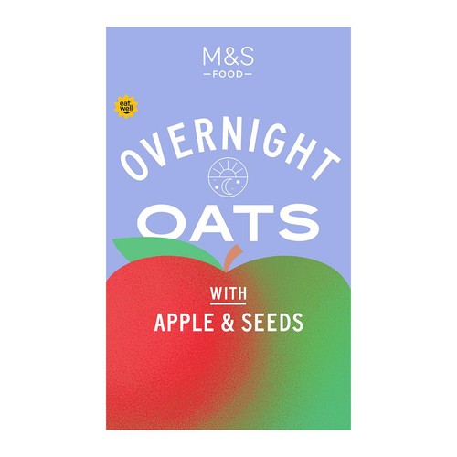 M&S Overnight Oats With Apple & Seeds